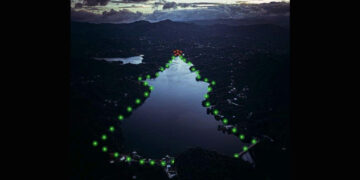 Propuesta del árbol de Navidad solar más grande del mundo. (Foto suministrada)