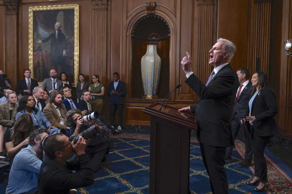 Kevin McCarthy, presidente de la Cámara de Representantes. (Foto: AP / J. Scott Applewhite)