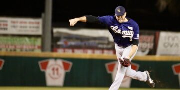 Fernando Cabrera, lanzador de Camuy. (Foto suministrada / José Espinal)