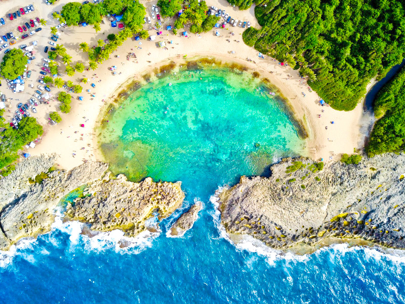 Playa Mar Chiquita en Manatí. (Foto: Discover Puerto Rico)