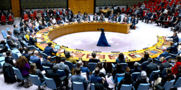 Estados Unidos vetó una resolución de la ONU que condenaba los ataques de Hamas a Israel y toda violencia contra civiles, y exhortaba a dar ayuda a los palestinos en Gaza. (Foto: Craig Ruttle / AP)