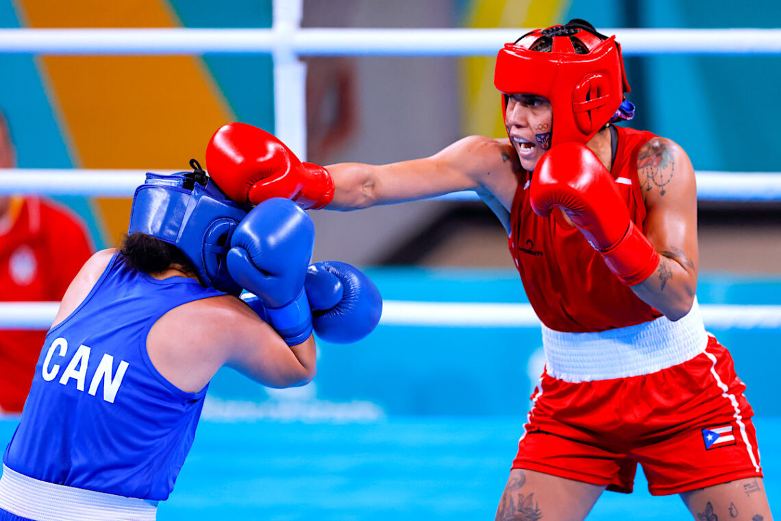 La pugilista puertorriqueña, Ashleyann Lozada primer mujer en clasificar en boxeo a unos Juegos Olímpicos por Puerto Rico.(Foto: COPUR)