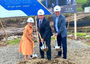 La ceremonia de colocación de la primera piedra se llevó a cabo hoy. (Foto suministrada)