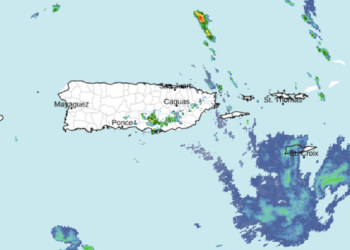 Imagen del radar. (Foto: SNM)