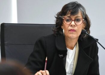 María de Lourdes Santiago Negrón, senadora y portavoz del Partido Independentista Puertorriqueño. (Foto archivo)