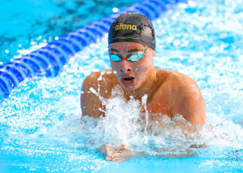 El nadador puertorriqueño, Xavier Ruiz. (Foto: Miguel Gutierrez / Straffon Images)
