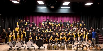 El estreno de la pieza en arreglo para bandas será este viernes, 17 de noviembre, durante el Encendido y Parada de Navidad de Guánica. (Foto suministrada)