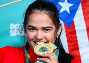 Es la segunda medalla de oro para la utuadeña en Juegos Panamericanos. (Foto: COPUR)