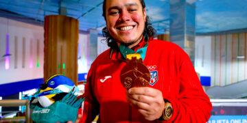 Es la primera medalla para Cristian Azcona, que está en sus terceros Juegos Panamericanos. (Foto: COPUR)