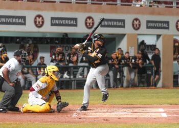Jonathan Rodríguez, de los Gigantes de Carolina. (Foto suministrada)