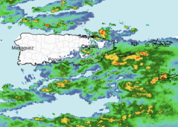 Imagen del radar. (Foto: SNM)