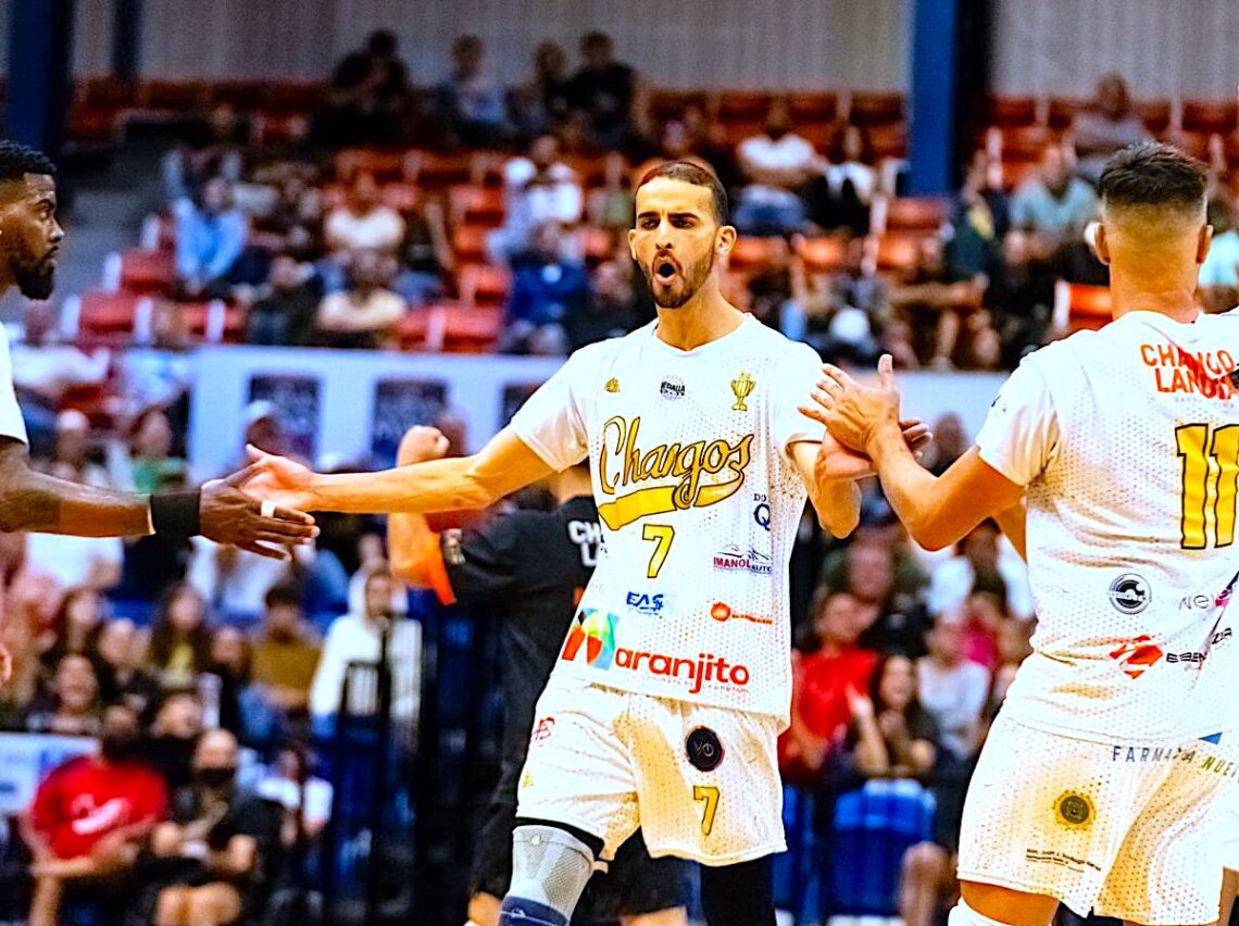 Kevin López, de los Changos de Naranjito. (Foto: Ángel Cruz / Federación Puertorriqueña de Voleibol)