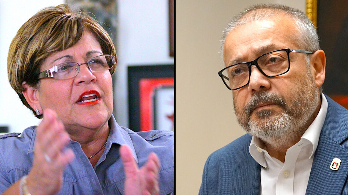 María Meléndez Altieri y Luis Irizarry Pabón. (Fotos archivo)