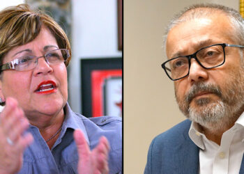 María Meléndez Altieri y Luis Irizarry Pabón. (Fotos archivo)