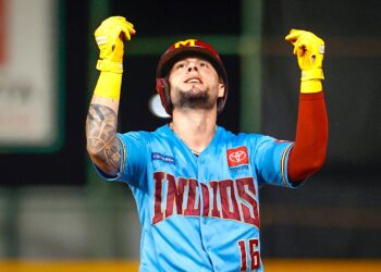 Danny Ortiz, de los Indios de Mayagüez (Foto: Indios de Mayagüez LBPRC)