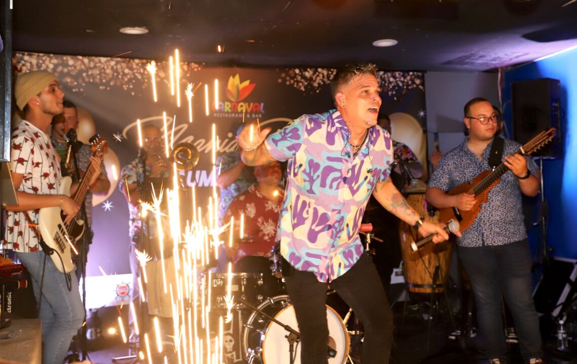 Harold Pratts y Jíbara BANDA. (Foto: Jíbara BANDA / Facebook)