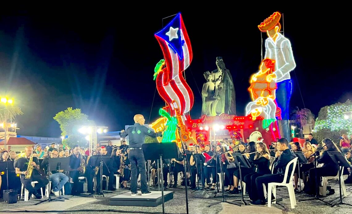 Concierto de exalumnos de la Banda Escolar de Juana Díaz. (Foto: Municipio de Juana Díaz / Facebook)