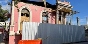 Casa Rosa Luisa en la calle Salud en Ponce. (Foto: Michelle Estrada Torres)