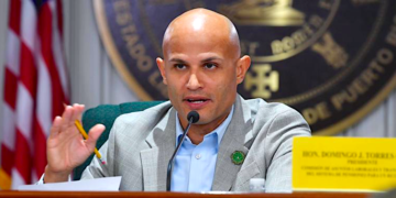 El representante Domingo Torres García. (Foto: Johanna Sánchez / CámaraPR)