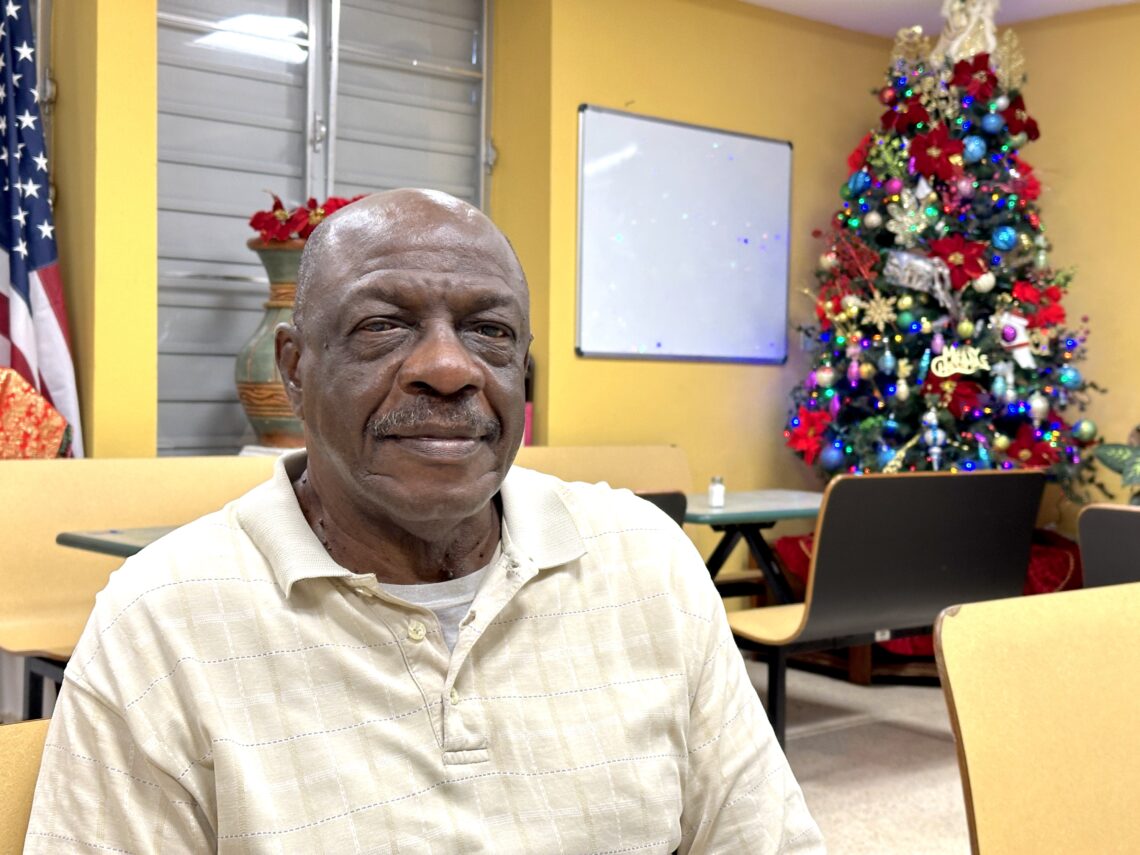 Juan de Dios Videau Soler, director ejecutivo del Centro de Deambulantes Cristo Pobre. (Foto: Michelle Estrada Torres)