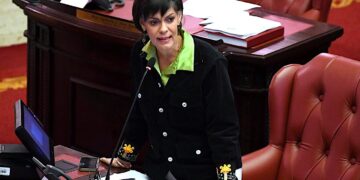 Senadora María de Lourdes Santiago Negrón. (Foto suministrada)