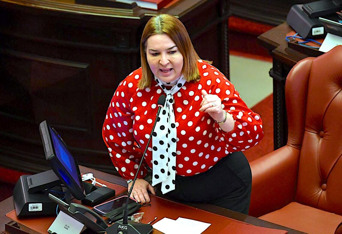 Senadora Migdalia González Arroyo. (Foto suministrada)