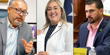 Luis Irizarry Pabón, Marlese Sifre Rodríguez y Ángel Fourquet Cordero. (Fotos archivo)