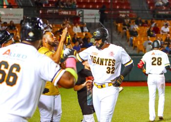 Johnathan Rodríguez, de los Gigantes de Carolina. (Foto: LBPRC)