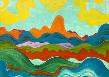 Foto: Obra "Madre", 2022, Acrílico sobre lienzo de Kariel Argenis Díaz Maisonet.