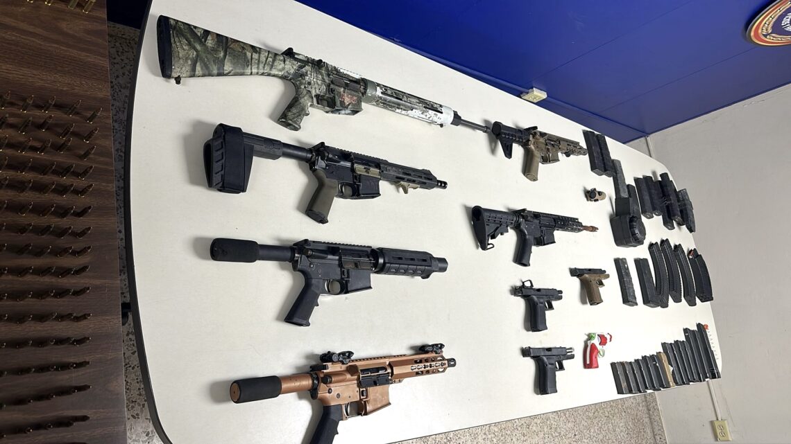 Evidencia ocupada por la Policía. (Foto suministrada)