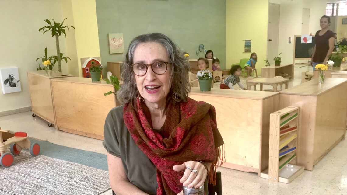 Ana María García Blanco, fundadora del Instituto Nueva Escuela y especialista en escuelas Montessori. (Foto suministrada)