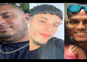 Luis Daniel Pagán Caballero, Edwin Gerardo Ruiz Báez y Pedro Javier Sálamo Colón. (Fotos suministradas)