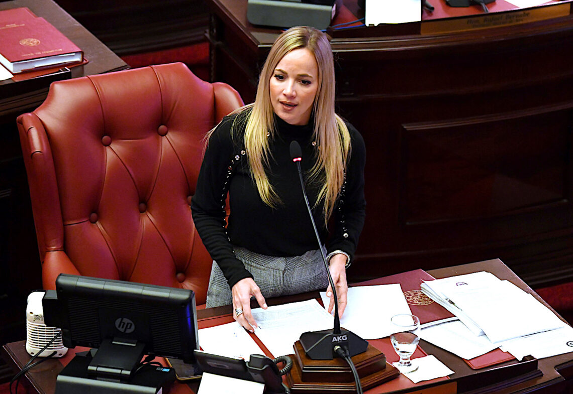 Senadora Joanne Rodríguez Veve, de Proyecto Dignidad. (suministrada)