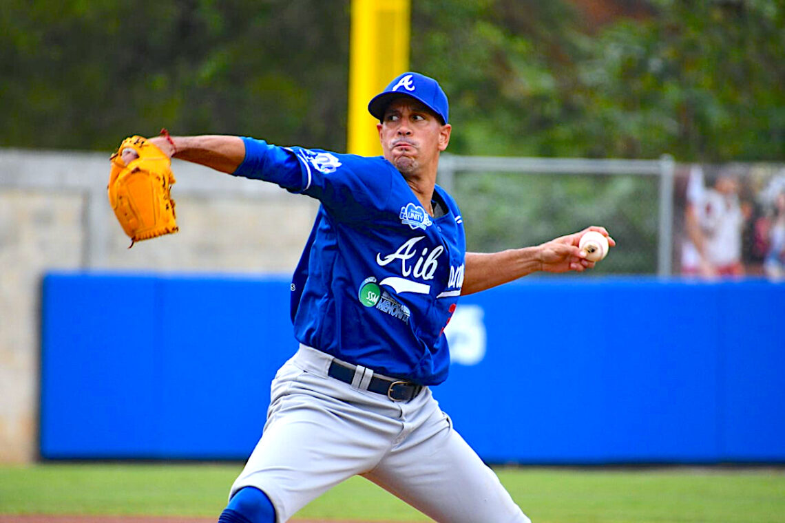 Miguel Martínez ganó el juego por Aibonito. (Foto: Carmen Tita Pérez)