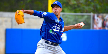 Miguel Martínez ganó el juego por Aibonito. (Foto: Carmen Tita Pérez)
