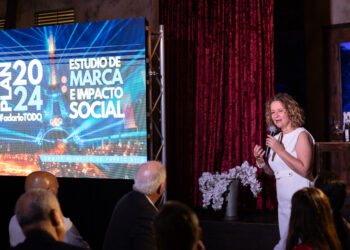 Sara Rosario, presidenta del COPUR, abundó sobre el significado que tiene el estuduio de marca e impacto social para la organización olímpica nacional. (Foto: COPUR)