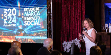 Sara Rosario, presidenta del COPUR, abundó sobre el significado que tiene el estuduio de marca e impacto social para la organización olímpica nacional. (Foto: COPUR)