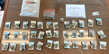 Evidencia ocupada por la Policía. (Foto suministrada)