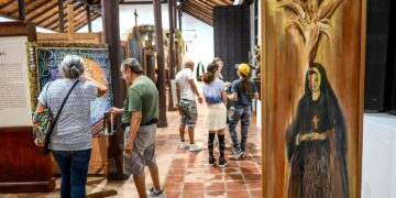 Obras de ¡Ay Lola, Lola! / Arte Sacralizante en el Museo de Arte Religioso Porta Coeli en San Germán. (Foto: Instituto de Cultura Puertorriqueña)