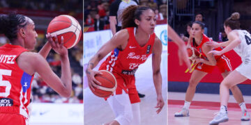 Las boricuas clasificaron a París 2024. (Fotos: Federación de Baloncesto de Puerto Rico)