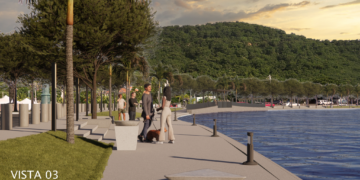 Imagen del diseño del malecón de Guánica. (Foto: TRG Architects)