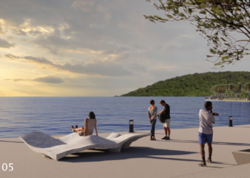 Diseño del nuevo Malecón de Guánica por TRG Arquitects.