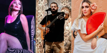 Maddy Rivera, Juan Riestra y Ana del Rocío. (Fotos: Perfiles de Facebook de los artistas)