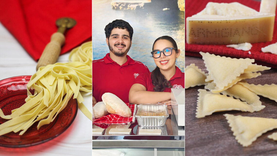 Gabriel Hernández Dros y Bianca Hernández Acevedo, dueños de la empresa Di Amalfi PR. (Fotos suministradas)