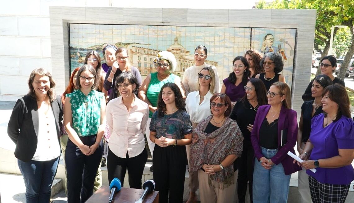 Integrantes de La Alianza de Mujeres por la Equidad. (Foto suministrada)