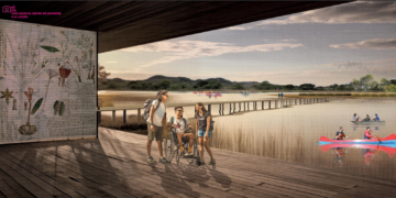 La propuesta para restaurar la laguna, drenada en el año 1955, comienza a materializarse con el apoyo de la organización Protectores de Cuencas y $7.4 millones asignados por la NOAA. (Concepto artístico)