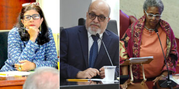 Mariana Nogales Molinelli, Rafael Bernabe Riefkohl y Ana Irma Rivera Lassén. (Fotos archivo)