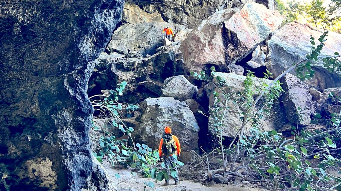 Búsqueda del cazador Jorge Cordero Adorno en Isla de Mona. (Foto: NMEAD)