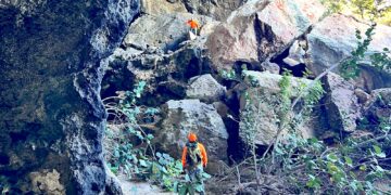 Búsqueda del cazador Jorge Cordero Adorno en Isla de Mona. (Foto: NMEAD)