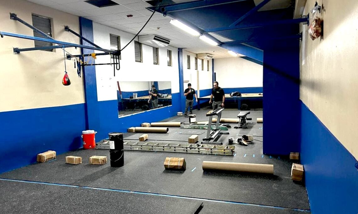 Gimnasio de Boxeo de Guayama. (Foto suministrada)